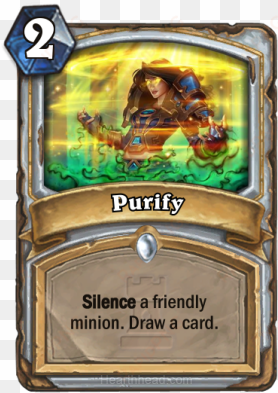 last up is priest versus rogue - hearthstone purify