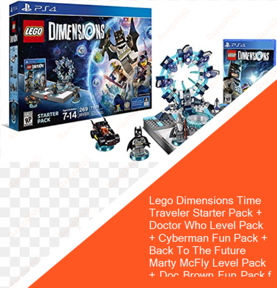 lego dimensions time traveler starter pack doctor who - lego dimensions (starter pack)