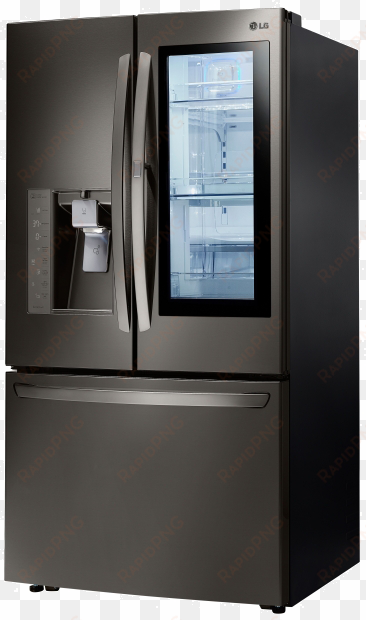 lg appliances lg instaview door in door refrigerator - lg french-door refrigerator with instaview door-in-door