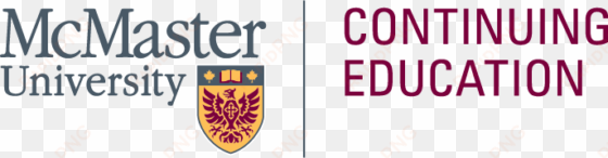 lifelong learning for a brighter world - mcmaster university logo