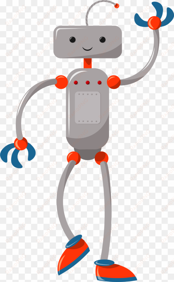 little robot - cartoon