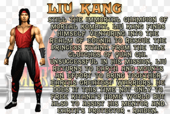 liu kang - mortal kombat