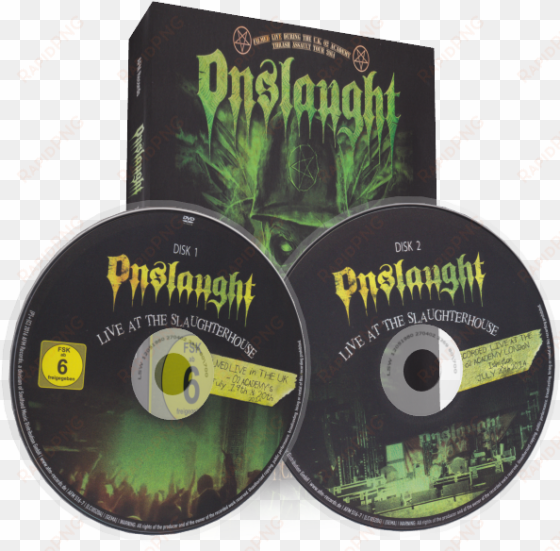 live at the slaughterhouse - onslaught live at the slaughterhouse dvd