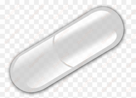 loading zoom - white pill capsule png