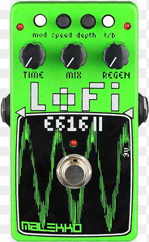 lofi ekko 616 mkii - malekko dark ekko 616 analog delay guitar effects pedal
