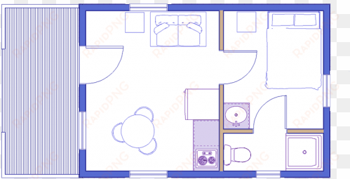 log cabin kit floorplan - floor plan