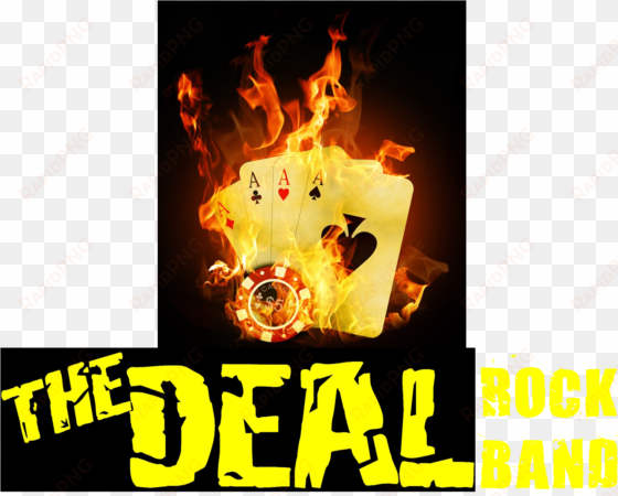 logo of the deal rock band - poker wallpaper iphone 6