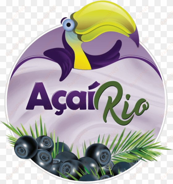 logo sin fondo acai - açaí rio