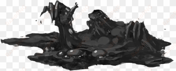 looks as if stone is wet, eats through metal - black pudding dnd 5e
