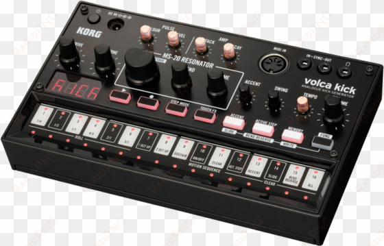 loop sequencer distilled from the electribe - korg volca fm digital fm synthesizer/sequencer