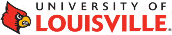 louisville cardinals iron ons - university of louisville png