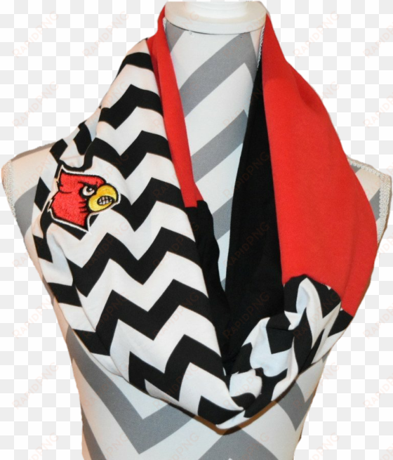 louisville cardinals scarf - shoulder bag
