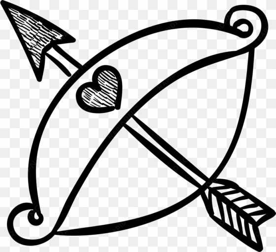 love arrow and bow comments - cupid arrow and bow transparent