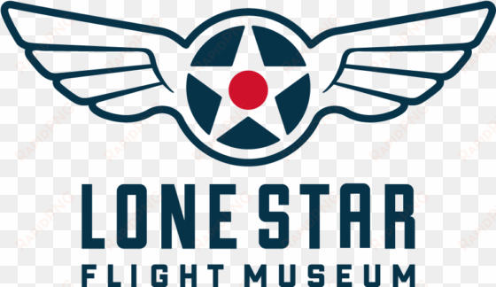 lsfm wings over houston preview party - lone star flight museum logo