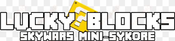 lucky block skywars mini-sykore - statistical graphics
