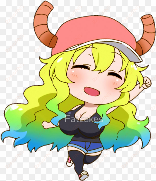 #lucoa #quetzalcoatl #kobayashi-san chi no maid dragon - chibi lucoa