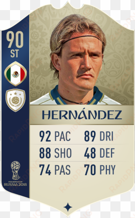 luis hernández, mexico - fifa 18 world cup icons