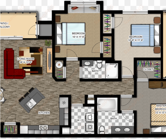 luxury apartment floor plans 3 bedroom gurus floor - luxury condominium luxury apartment floor plans