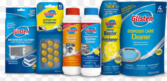 machine cleaning experts - glisten microwave cleaner with foaming power, 6 pack,