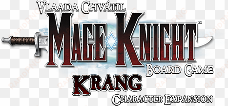 mage knight logo krang expansion - mage knight board game logo