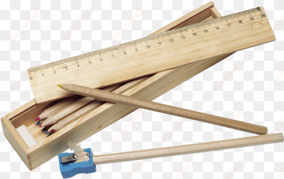 main - estuche de madera