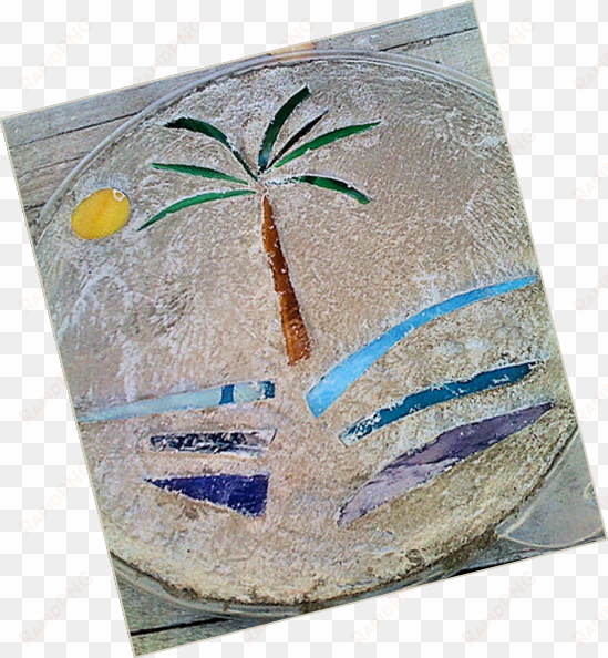 make a keepsake garden stepping stone at the westwood - pineapple