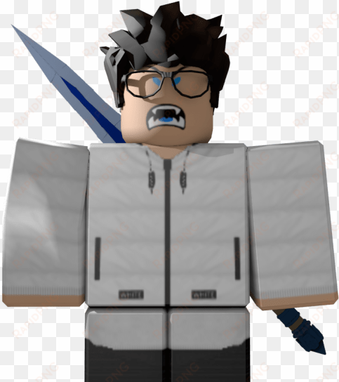 make channel art for a roblox gaming youtube channel - figurine