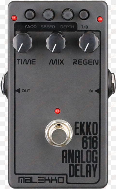 malekko ekko 616 dark analogue delay pedal