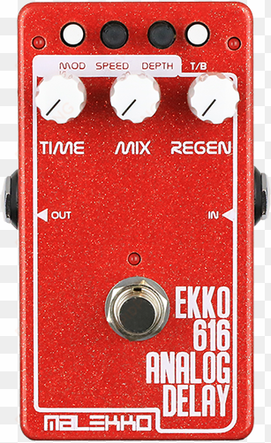 malekko ekko - malekko ekko 616 mk2 analogue delay pedal
