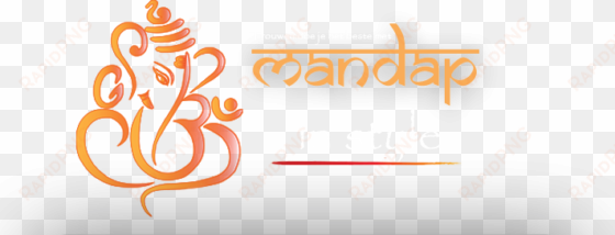 mandap in style powered by sdg-studios - calligraphy