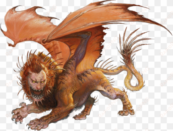 manticore - 04 - manticore monster