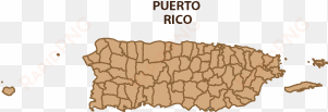 map of area covered - puerto rico