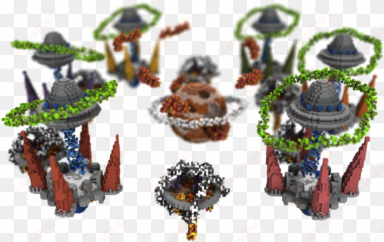 map skywars / bedwars - map