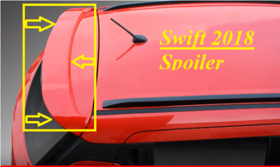 maruti suzuki swift 2018 spoiler - 2018 new swift spoiler