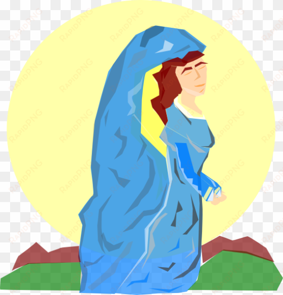 mary the mother of god svg clip arts 570 x 594 px