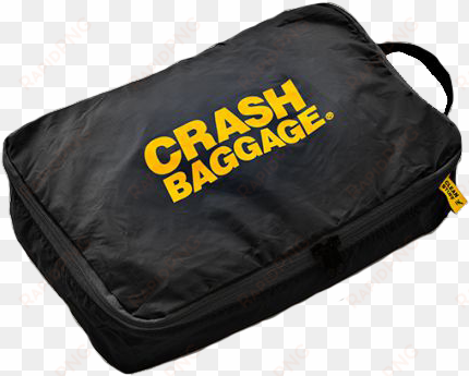 medium printed garment case, black - messenger bag