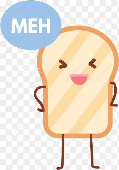 meh toastie - illustration