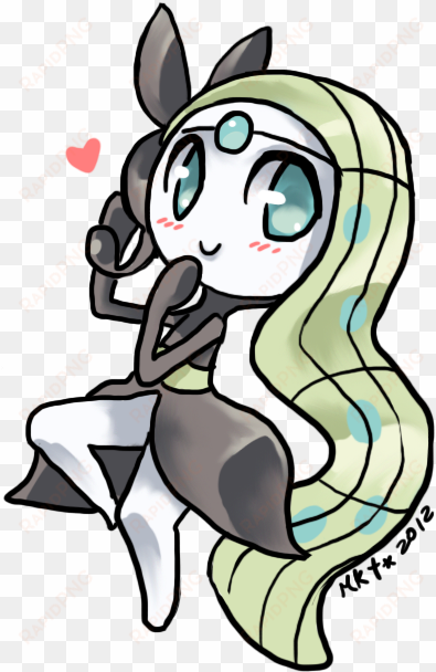 meloetta es propiedad de the pok mon company, gamefreak - pokemon meloetta kawaii