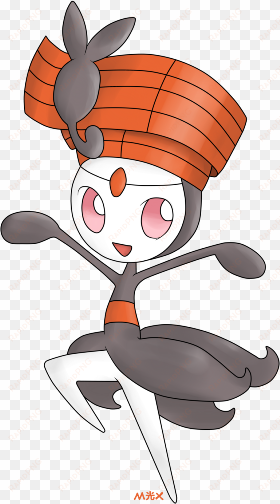 meloetta pirouette by ~max25castro on deviantart my - meloetta pirouette chibi