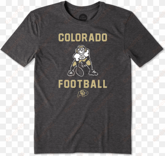men's colorado buffaloes football jake cool tee - hard rock cafe t shirt black