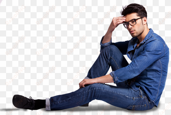 men's fashion - cool male fashion models sitting