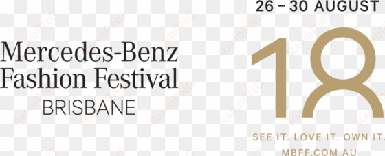 mercedes benz fashion festival brisbane - mercedes benz fashion week 2018