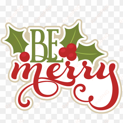 merry christmas clipart title - miss kate's christmas cuttables
