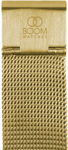 metal mesh gold - watch strap