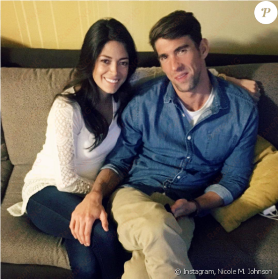 michael phelps et nicole m - michael phelps et sa femme