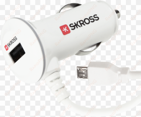 midget plus micro usb car charger - skross midget usb car charger plus power adapter -