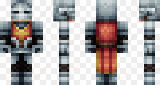 minecraft skin nether knight