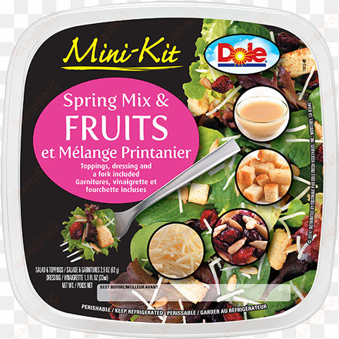 mini-ensemble fruits et mélange printanier - dole fruit