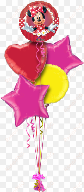 minnie mouse birthday balloon - amscan minnie mouse balloon - 9 inch mini foil