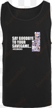 missingno tanktop men black